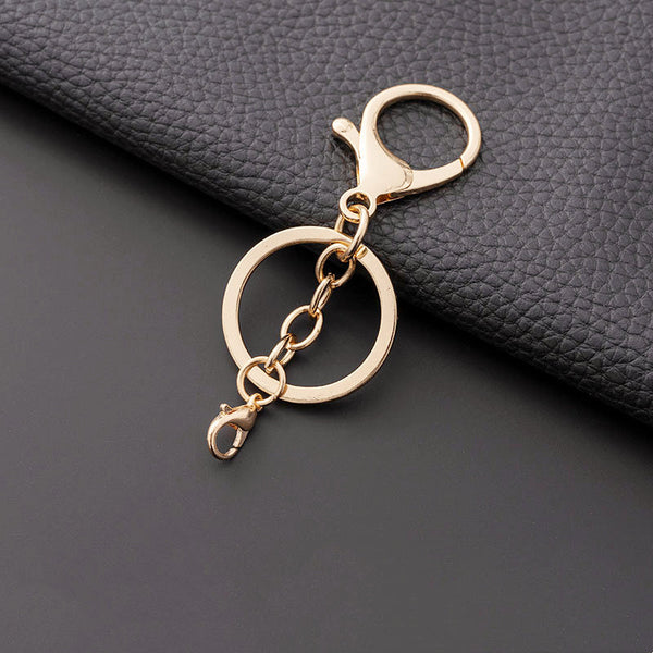 Open Jump Ring with Lobster Clasps and Extension Chain for Jewelry Making DIY Keychain Accessories - mymoonlampau